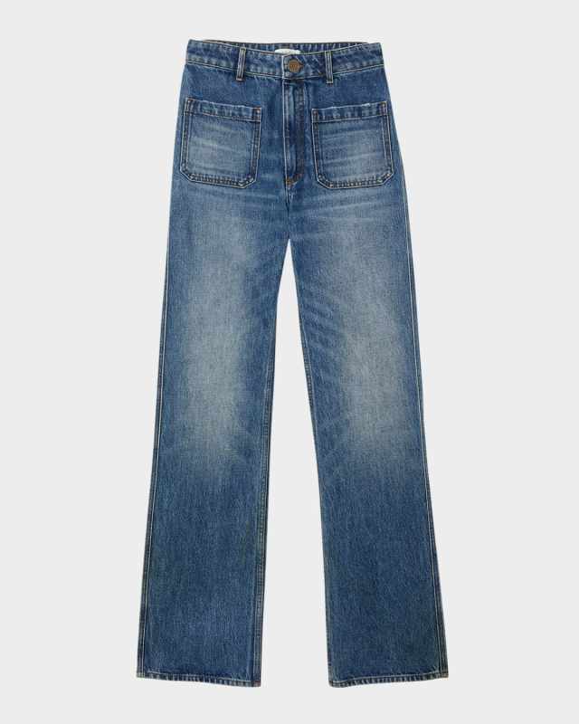 Moore Faded Denim Jeans